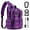 Purple, variant on Outdoor Sling Bag Crossbody Backpack with Adjustable Holder, Durable Shoulder Daypack for Men