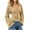 Khaki, variant on Going Out Tops for Women Long Sleeve Plunge V Neck Wrap Shirts Bell Sleeve,Tie Back,Y2k Ruched V Neck Cinched Waist Dolman T-Shirt,Vacation,Fall Fashion Clothing