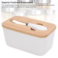 thumbnail image 4 of Butter 500ml Ceramic Butter Dish with Lid Sealed Freshness Keeping Easy Cleanup Butter Box Container, 4 of 7