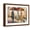Brown Frame, variant on Art.com Spring Showers 1 Stretched Canvas Print Wall Art by Marc Taylor, 16" x 12"