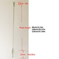 thumbnail image 3 of Fish Stringer with Carabiner and Stainless Steel Cable Stringer Fish Holder for Diving Quick Handspear, 3 of 9