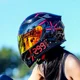 thumbnail image 3 of Casco de motocicleta AIS con certificación DOT, casco integral para hombre, doble lente de color, capacete para motocicleta, casco para motocicleta BMW, 3 of 5