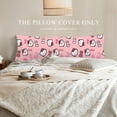 thumbnail image 3 of Hello Kitty Anime Body Pillow Cover Ultra Soft Microfiber Pillowcases with Hidden Zipper Closure 20x54inch, 3 of 5