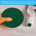 thumbnail image 6 of Uxcell 7.5 Inch Diameter Lamp Base Felt, 10Pack 2mm Thickness Adhesive Non-slip Anti-scratch Backed Felt, Dark Green, 6 of 6