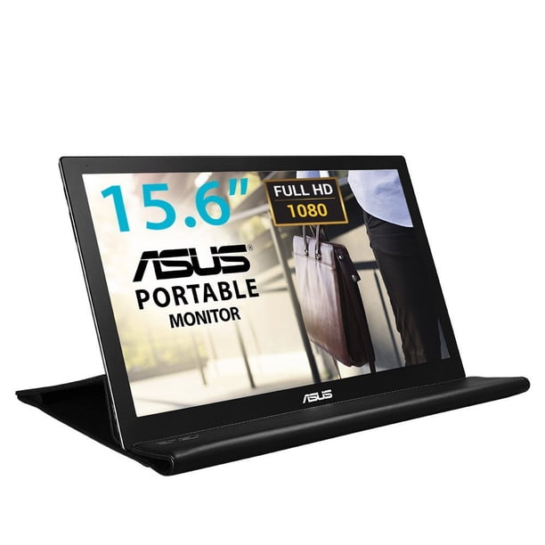 Monitor portátil USB ASUS MB169B+ de 15.6 pulgadas Full HD 1920 x 1080 IPS USB reacondicionado (reno