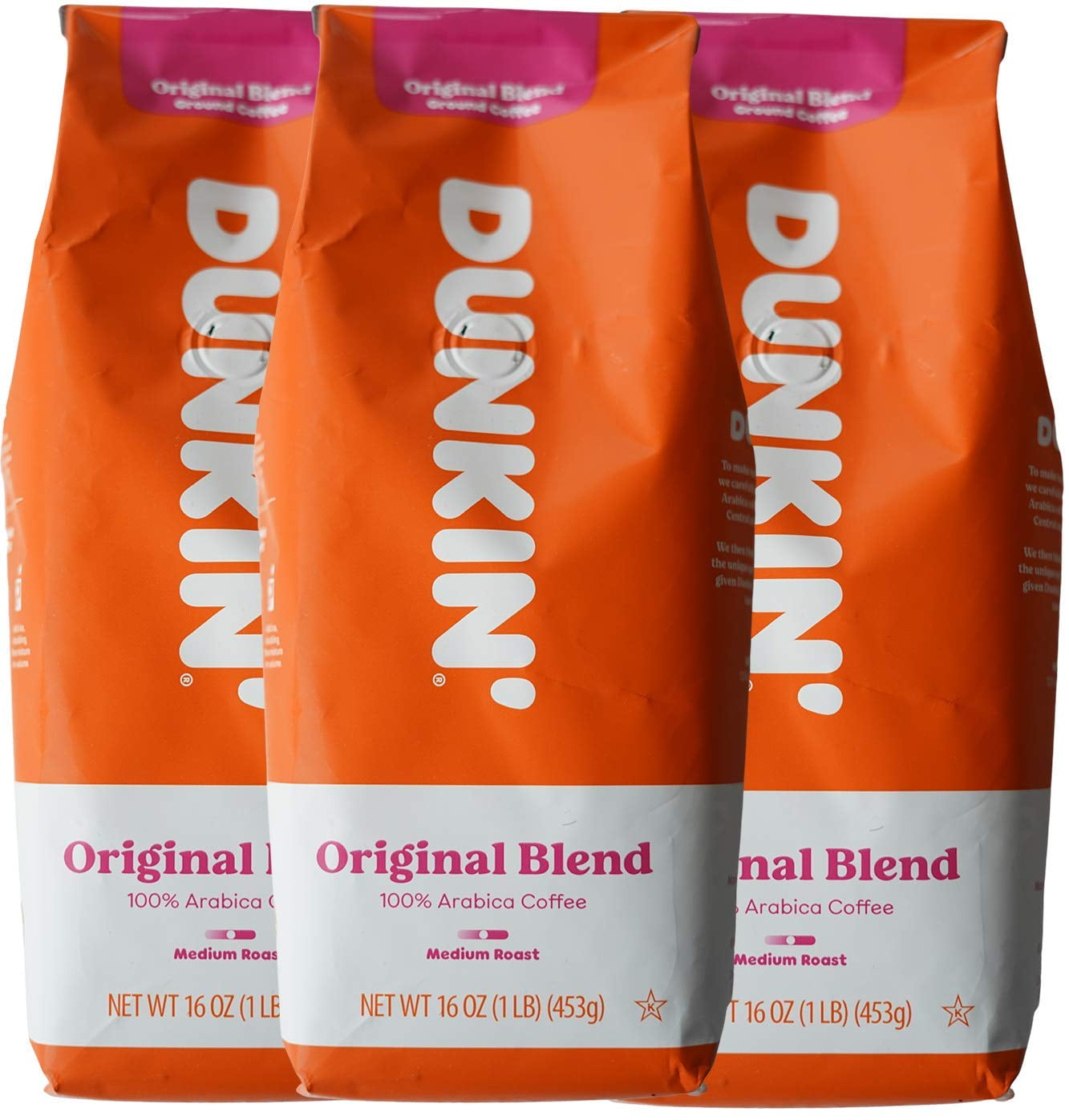 JM Smucker Dunkin Donuts Coffee, 16 oz