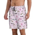 thumbnail image 2 of Naloa No Drama Llama Men's Beach Shorts, Surfing shorts, Swim trunks, Quick Dry Swim Trunks for Surfing Beach Fun - XX-Large, 2 of 9