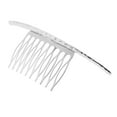thumbnail image 4 of Tachiuwa Retro Blank Comb for Wedding Bridal Accessory TYPE A SILBER, 4 of 9