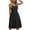 Black, variant on Puntoco Dresses for women 2025 elegant classy Women's Summer Dresses Sleeveless Casual Fashion Loose Swing Button Down Midi Dress with Pockets Green 12(XXL)