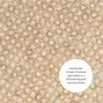 thumbnail image 6 of Linon Maui Round Coffee/Accent Table in Gold/Ivory Capiz Shell Mosaic Finish, 6 of 10