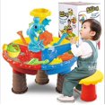thumbnail image 2 of Kids Sand And Water Table, Sand Table Toys 3 In 1 Activity Table Play Set Sandpit And Water Table Games With Chairs Sand Shovel, Beach Toy For Boys Gi, 2 of 4