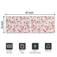 thumbnail image 5 of Multicolor Christmas Pattern Door Rugs,Washable Non Slip Door Mats Indoor,Decorative Door Mats,Entry Mat Indoor for Entrance,Bedroom,Kitchen,Bathroom,16"x47", 5 of 6
