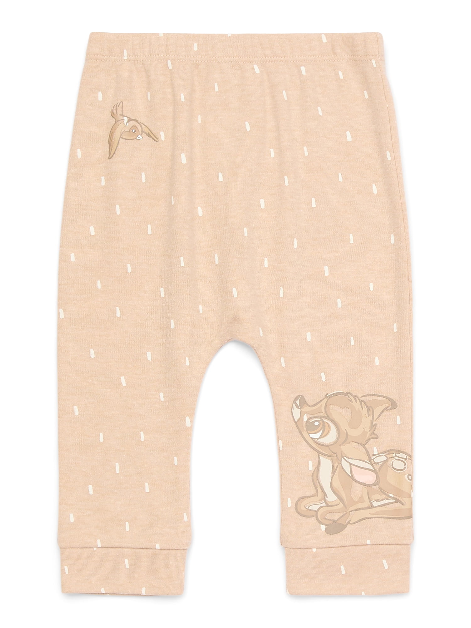 Disney Baby Wishes + Dreams Character Infant Baby Jogger Pants, 3-Pack, Sizes Newborn-12 Months