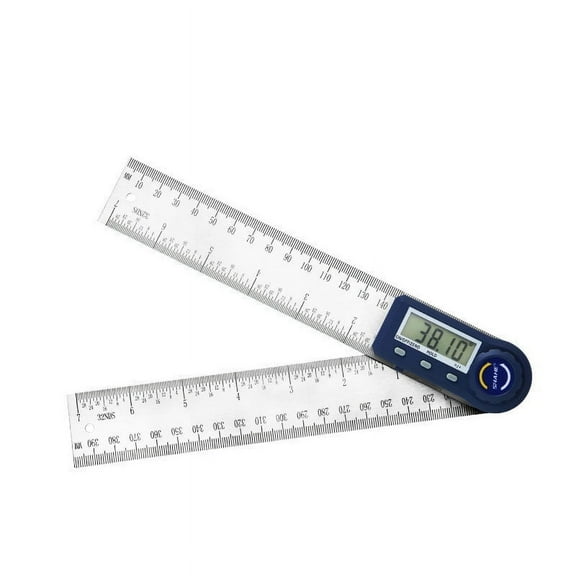 200mm Electronic Protractor Stainless Steel Digital Angle Ruler Inclinometer Angle Finder Digital Angle Gauge ,Easy to Use