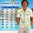 thumbnail image 6 of Yuyamidu His and Hers Matching Outfits Lemon Dress Mens Shirts Womens Summer Dresses Tank Mini Dress Men's Button Down Shirts Sleeveless A-Line T-Shirt Dresses Beach Sundress White S, 6 of 6
