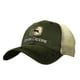 thumbnail image 1 of Gorro John Deere de piel al óleo de color caqui bordado en la parte trasera de malla para hombre, 1 of 5
