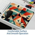 thumbnail image 6 of Geometric Cube Square Non-Slip Rubber Bottom Printed Desk Mat Mouse Mat Gaming Mousepad Desk Pad - 8.3x9.8 Inch, Suitable for Office and Gaming, 6 of 6