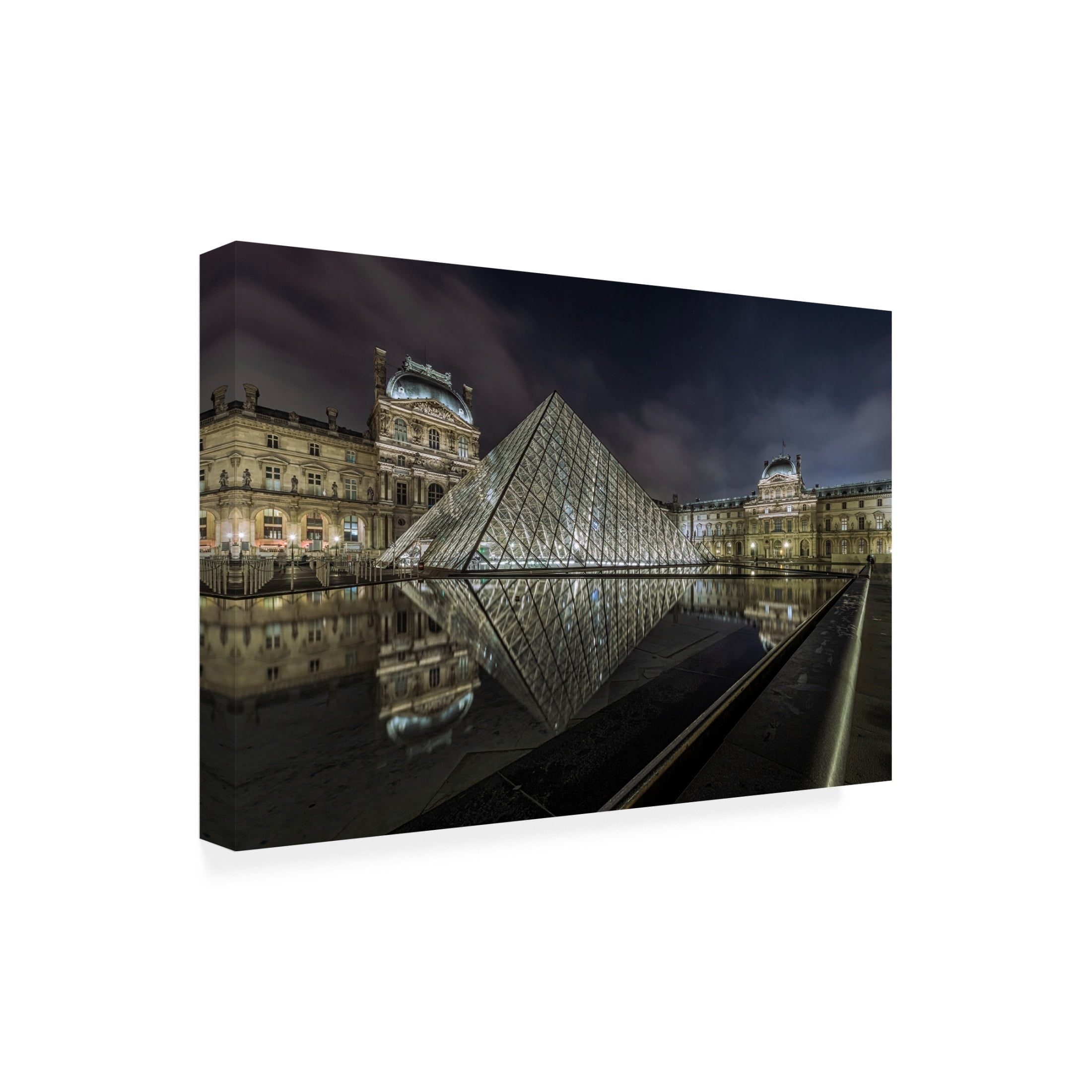 Trademark Fine Art Kobi Benmoshe Paris @ Night Canvas Wall Art