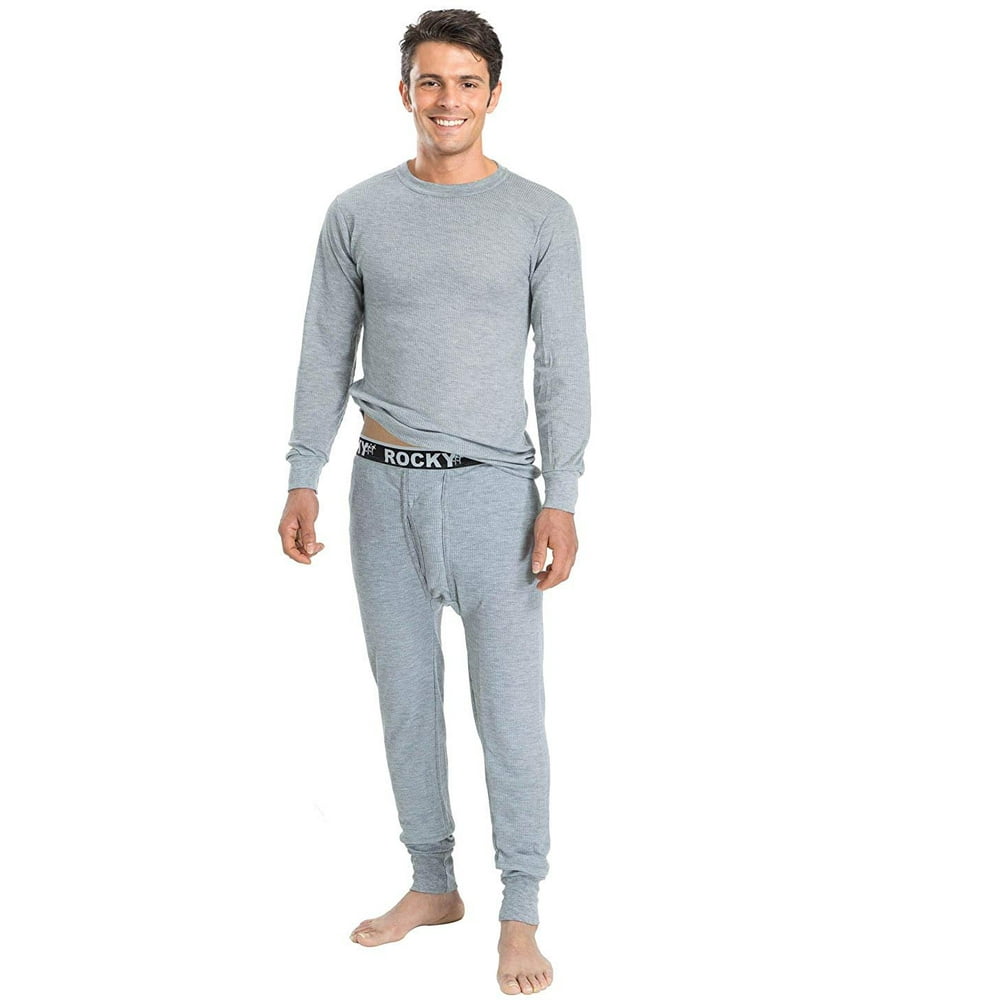 Rocky Thermal Underwear for Men Waffle Thermals Men's Base Layer Long
