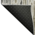 thumbnail image 5 of Addison Rugs Mayfield Premium Machine Washable Transitional Stripes Beige Round Rug, 8' X 8' Machine Washable Transitional Stripes Beige Oversized Sherpa Throw Blanket, 5 of 6