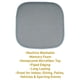 thumbnail image 5 of Cojín de asiento cómodo Naiovety Cojín de silla algodón con memoria LightGray-B 40*40cm, 5 of 6