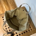 thumbnail image 4 of Casual Large-capacity Fashion Shoulder Bag, Alphabet Print Zipper Trendy Handbag With Adjustable Strap, 4 of 4