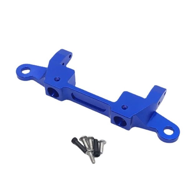 RC Car Trasero Montaje de parachoques Metal Piezas de automóviles controladas con control remoto Modificación de los topes Rack Reemplace Accesorios para la modificación Azul Speravity FN009818-05