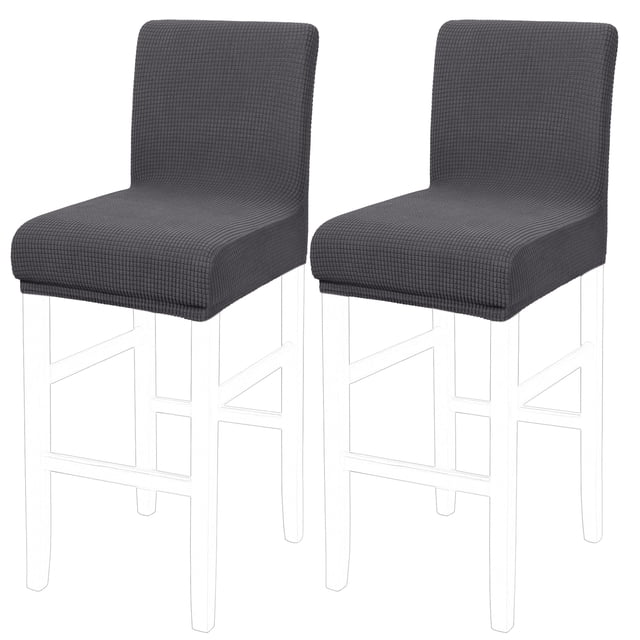 PiccoCasa Stretch Bar Stool Covers for Counter Height Side Chair Slipcovers