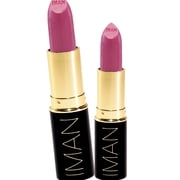 IMAN Luxury Moisturizing Lipstick, Red 0.13oz - Pack of 2