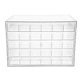 thumbnail image 6 of 120 Compartments Nail Art Organizer, 5 Tier Clear Acrylic Storage Box with Drawers for Nail Gems, Glitters, Sequins | Dust-Proof Jewelry & Craft Organizer for Salon & Home, 6 of 14