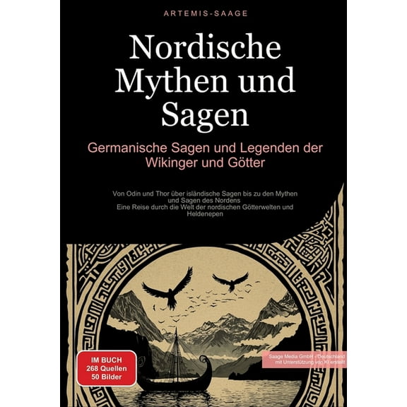 Nordische Mythen und Sagen: Germanische Sagen und Legenden der Wikinger und GÃ¶tter: Von Odin und Thor Ã¼ber islÃ¤ndische S, (Paperback)