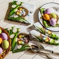 thumbnail image 2 of Polish Easter Eggs with Tulips Luncheon Napkins, Set of 20, 2 of 3
