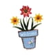 thumbnail image 5 of Estaca de jardín para macetas, decoración 2D, accesorio práctico, decoración de hierro, bienvenida Azul, 5 of 9