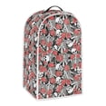 thumbnail image 2 of HELLHERO Protects Blenders Processors Polyester Mixer Blender Cover Skull and Rose Pattern Stylish Dust Cover for Kitchen, 2 of 6
