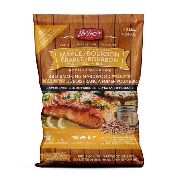 MacLean's Maple/Bourbon BBQ Smoking Pellets