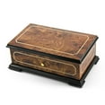 thumbnail image 1 of Sophisticated 50 Note Sankyo Classic Style with Framed Panel Inlay Grand Music Box - Wind Beneath My Wings (2 parts)", 1 of 2
