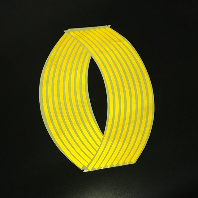 Motorcycle 12 - inch Reflective Wheel Sticker Wheel Sticker Hub Tire Decoration