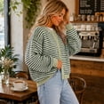 thumbnail image 4 of Stralyhd Cardigan Sweaters for Women Button Up Long Sleeve Lightweight Cardigan Knit Soft Crew Neck Sweaters Cozy Loose Fit 2026 Spring Fall Outfits Black XXL, 4 of 6