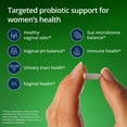 thumbnail image 3 of Metagenics UltraFlora Women's Probiotics for Vaginal Health - Supports Yeast Balance, Microflora & Urinary Comfort - Lactobacillus rhamnosus & Lactobacillus GR-1 reuteri RC-14 - Non-GMO - 30 Count, 3 of 11