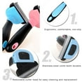 thumbnail image 4 of OULII Dog Deshedding Brushes Pet Comb with Handle ABS Remove Hair for Dog 1Pcs, 4 of 8