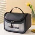 thumbnail image 1 of Portable Wash Bag Large Capacity Waterproof Cosmetic Bag For Home Travel, 1 of 3