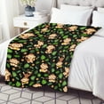 thumbnail image 5 of Yibo Plush Animal Print Blanket Flannel Soft and Comfortable Anti-static Bed Sofa Blanket, 5 of 9