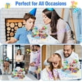 thumbnail image 2 of WaaHome Jumbo Musical Birthday Card - Lights 3D Pop Up Birthday Cards for Women with Blowable Candle Birthday Cake, Gold Foil Firework Design Balloon for Men Women Kids, Envelope Message Card Include, 2 of 8