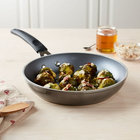 Tasty 9.5 Inch Diamond Non-Stick Frying Pan - Gunmetal