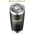 thumbnail image 5 of Vintage 1972 50th Birthday Gifts for Women Men Insulated Stainless Steel Tumbler - 50 Year Old Presents Best Gift for Her or Him 50th Party Decorations Supplies (Black), 5 of 6
