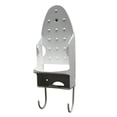 thumbnail image 2 of Wall Hanging Ironing Board Hanger with Hooks Door Wall Mounted Iron Holder Iron And Ironing Board Storage Ironing Board Rack for Household bnco perfecl Percha para tabla de planchar, 2 of 8
