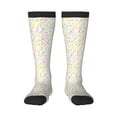 thumbnail image 2 of Lsque Colorful Dandelion Printed Crew Socks Men's Women's LightWeight Thin Casual Calf Socks ,Knee High Socks,Cotton Socks, 2 of 9