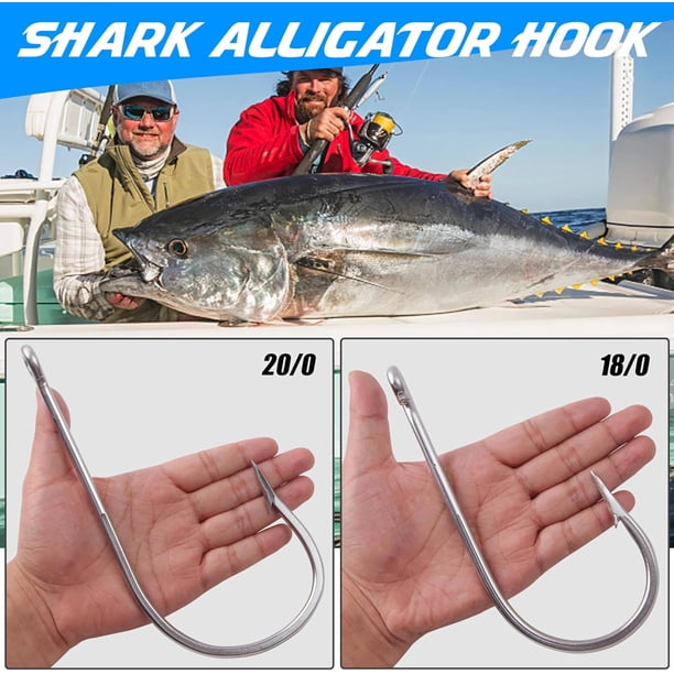 biggest fish hooks Owner Jobu Big Game - 5 Pk The forged Sea Master is the go 2pcs stainless steel super large