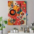thumbnail image 4 of Floral Mandala Canvas Art Wall Decor Spiritual Style for Living Room Bedroom Office Meditation Room Home, 4 of 8