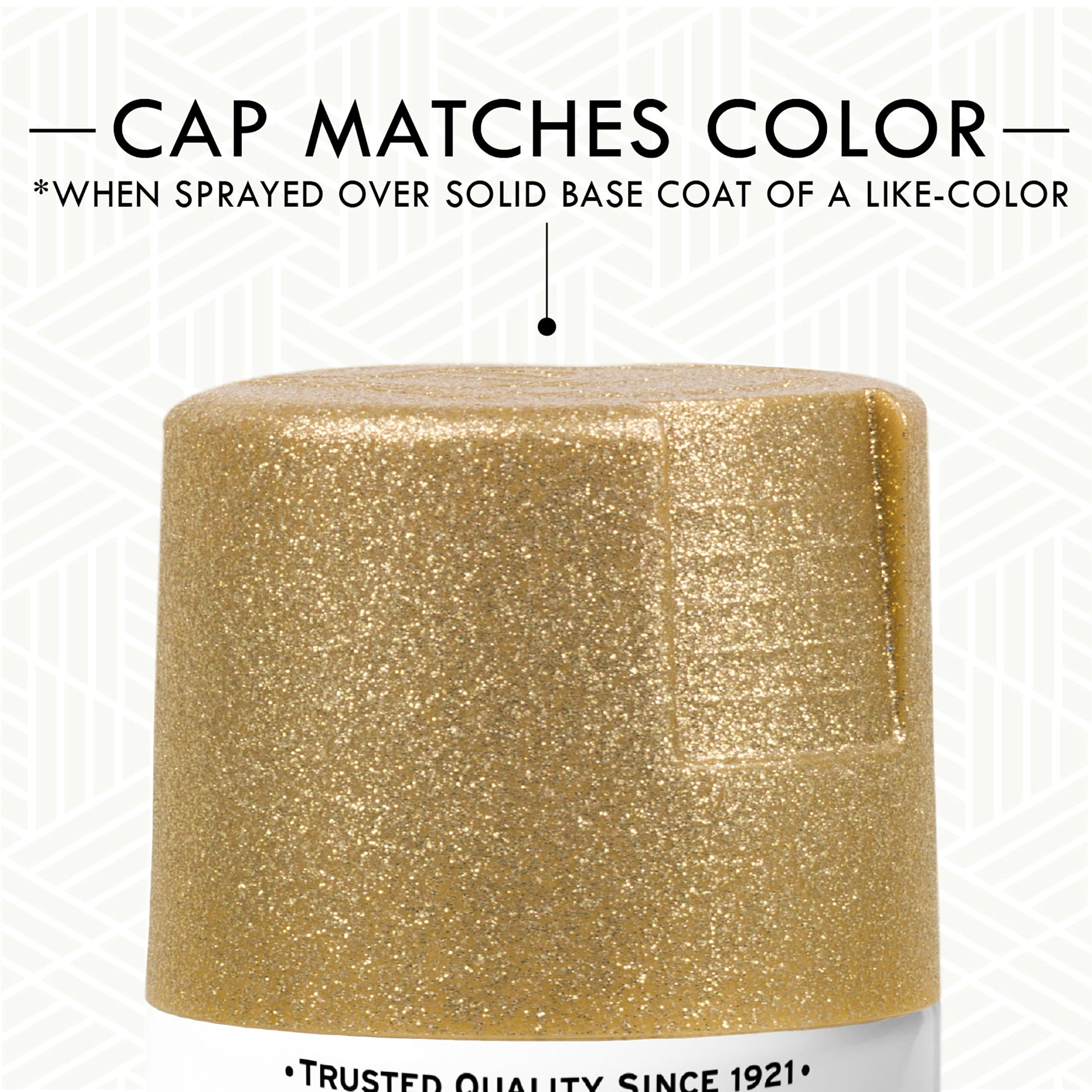 (2 pack) Gold, Rust-Oleum Glitter Spray Paint-301495, 10.25 oz